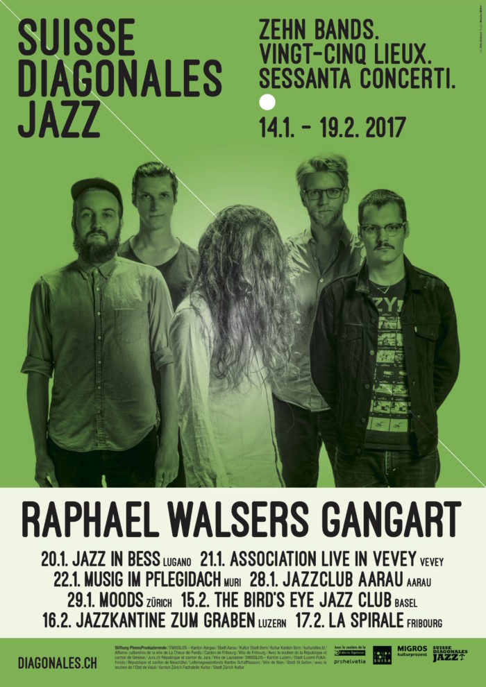 Sdj Plakat Affiche Bands Raphael Walser - Double Bass